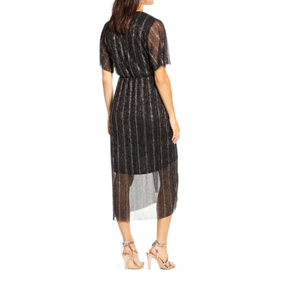 NWT ALL IN FAVOR Dolman Sleeve Midi Dress - Picture 3 of 8